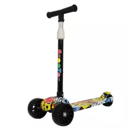Samokat JB-623 sarı qarışıq şəkilli