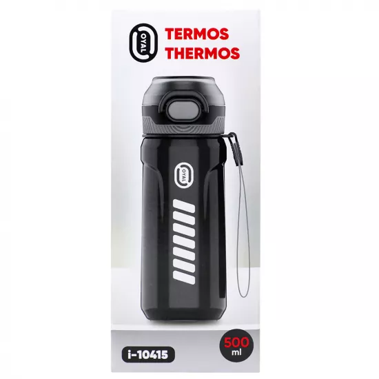 Su bardağı qara 500ml  i-10415