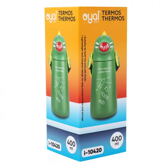 Su bardağı yaşıl 400ml i-10420