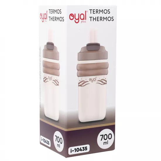 Su bardağı çəhrayı-sarımtıl 700ml i-10435