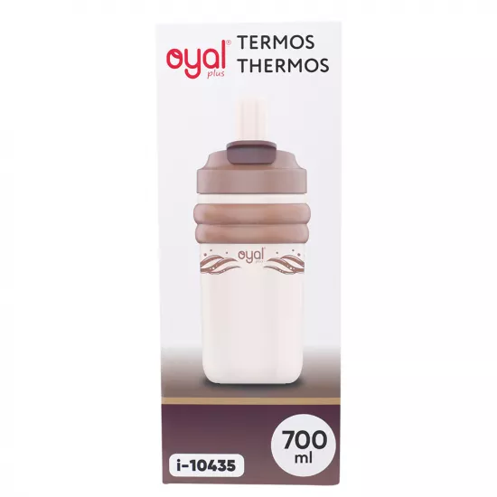 Su bardağı çəhrayı-sarımtıl 700ml i-10435
