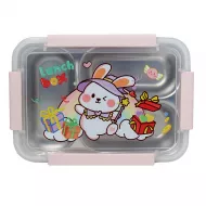 Yemək saxlama qabı i-10490 700ml çəhrayı