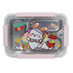 Yemək saxlama qabı i-10490 700ml çəhrayı