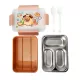 Yemək saxlama qabı i-10490 700ml qəhvəyi