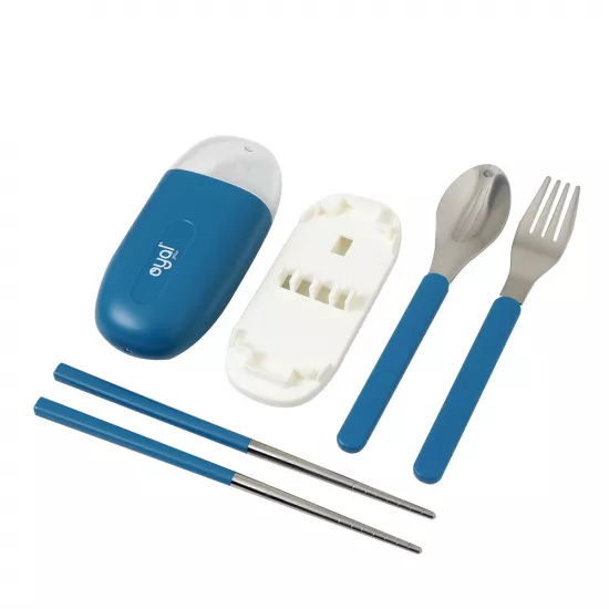 Çəngəl bıçaq dəsti i-10495  mavi
