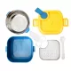 Yemək saxlama qabı i-10505 480+750ml mavi