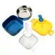 Yemək saxlama qabı i-10505 480+750ml mavi