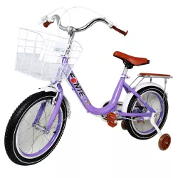 Velosiped 16-lı FT-8135 bənövşəyi Velosiped 16-lı FT-8135 bənövşəyi