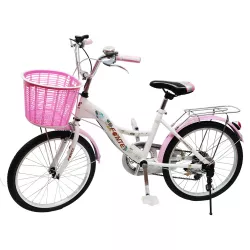 Velosiped 20-li skorusnoy SL0720 ağ-çəhrayı Velosiped 20-li skorusnoy SL0720 ağ-çəhrayı