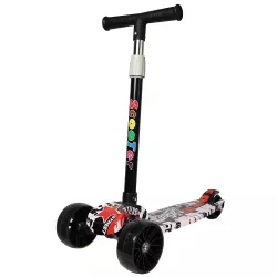 Samokat JB-623 ağ qarışıq şəkilli Samokat JB-623 ağ qarışıq şəkilli