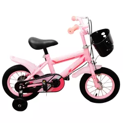 Velosiped 12-li FT-8945 çəhrayı Velosiped 12-li FT-8945 çəhrayı