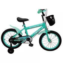 Velosiped 16-lı FT-8945 yaşıl Velosiped 16-lı FT-8945 yaşıl