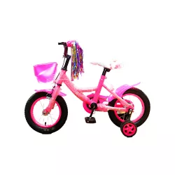 Velosiped 12-li DT-8318/12 çəhrayı (səbətlə) Velosiped 12-li DT-8318/12 çəhrayı (səbətlə)