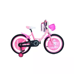 Velosiped 20-li DT-8318/20 çəhrayı (səbətlə)