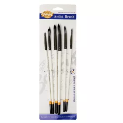 Fırça 901 206-J 6-lı dəst (yumru uclu)