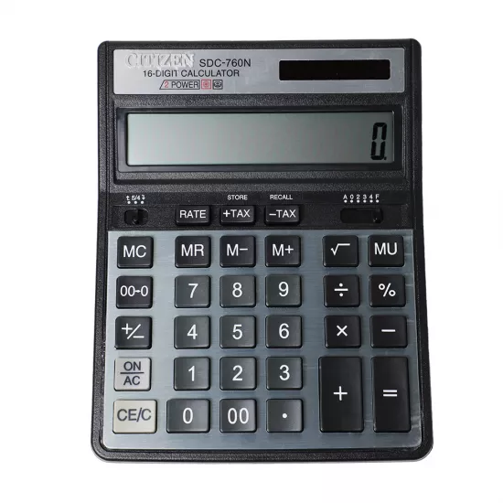 Kalkulyator citizen 760 -16 rəqəm
