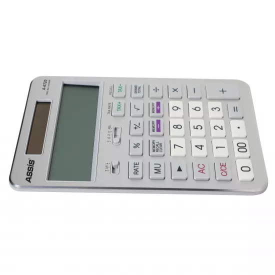 Kalkulyator A-6720 12 rəqəm gümüşü (Müdirlər üçün)