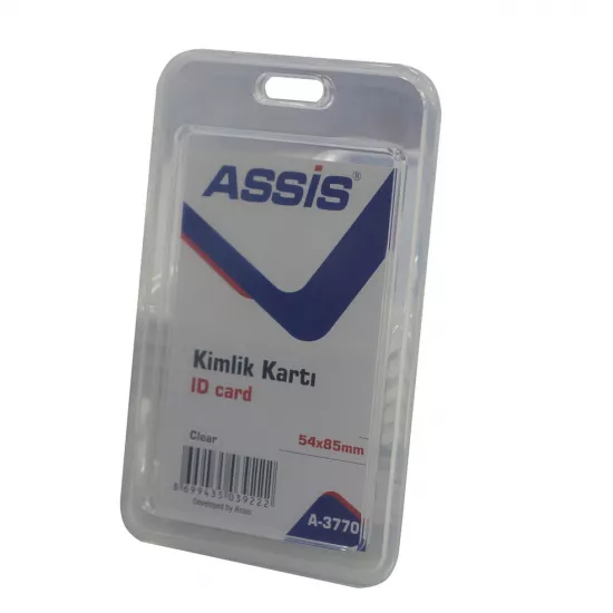 Yaxa kartı A-3770 şəffaf (54*85) vert.