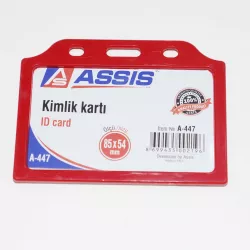 Yaxa kartı A-447 qırmızı (85mm*54mm)