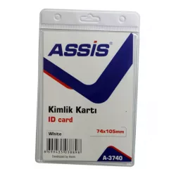 Yaxa kartı A-3740 şəffaf ağ (74mm*105mm)