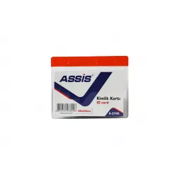 Yaxa kartı A-3745 şəffaf narıncı (85*55)