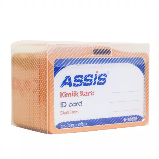 Yaxa kartı A-10855 qızılı (54*85) horiz