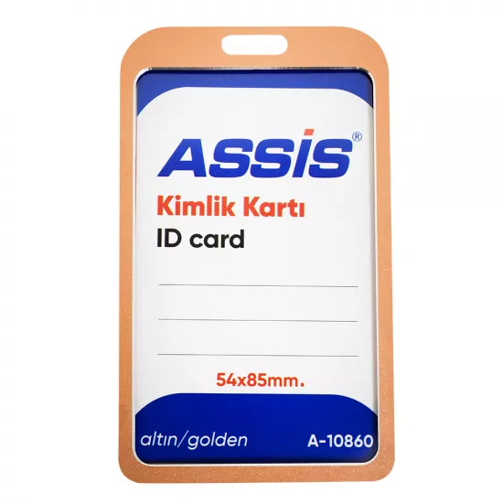 Yaxa kartı A-10860 qızılı (54*85) vert