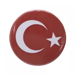 Yaxa nişanı bayraq 4.5 yumru sadə (TR)