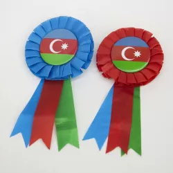 Yaxa nişanı bayraq 4.5-HH yumuru saçaqlı (45*8)