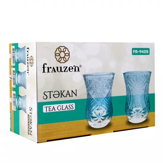 Stəkan armudu FR-9405 6-lı rəngli qutu (908-2)