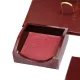 Masaüstü dəst 30045 9 parça bordo