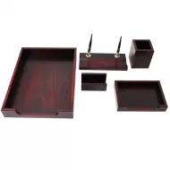 Masaüstü dəst A-8005 5 parça bordo