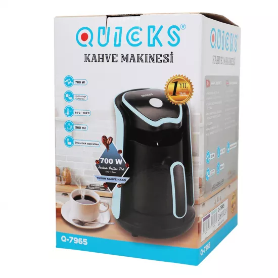 Kofe dəmləyən Q-7965 700W firuzəyi