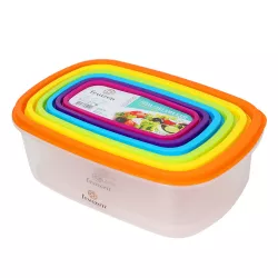 Yemək saxlama qabı FR-5025 6 ədədli Yemək saxlama qabı FR-5025 6 ədədli