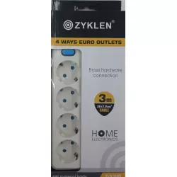 Udlinitel Z-5180 3m 4 gözlü