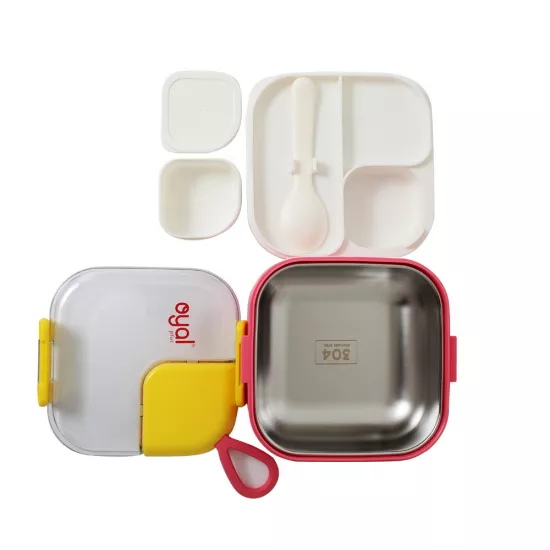 Yemək saxlama qabı i-9580 600ml çəhrayı