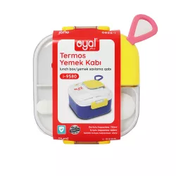 Yemək saxlama qabı i-9580 600ml çəhrayı