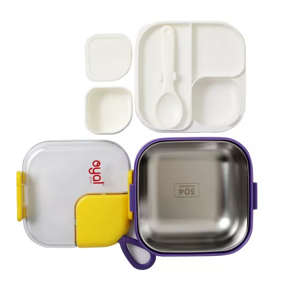 Yemək saxlama qabı i-9580 600ml bənövşəyi