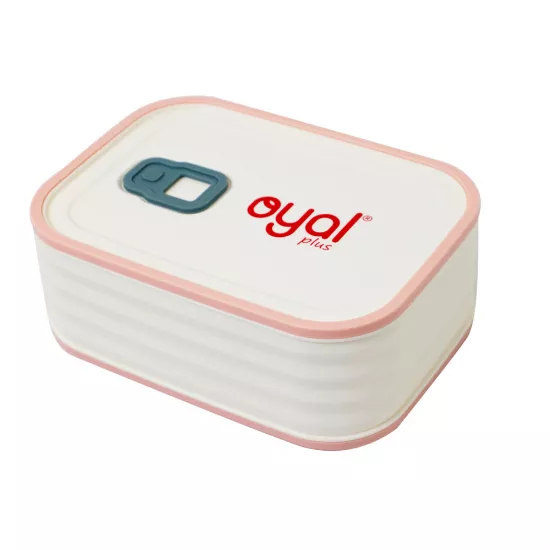 Yemək saxlama qabı i-9590 950ml çəhrayı
