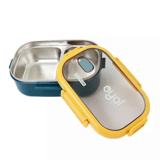 Yemək saxlama qabı i-9605 850ml mavi