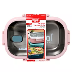 Yemək saxlama qabı i-9605 850ml çəhrayı