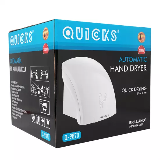Əl qurudan Q-9870 2000W ağ