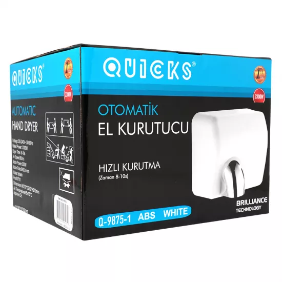 Əl qurudan Q-9875-1 2300W ağ