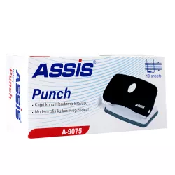 Dəlgec A-9075 qara 10 vərəq deşən