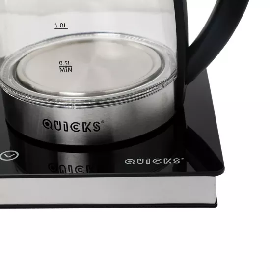 Çaynik Q-9755 elektrik 2-li 1.8L+1.0L