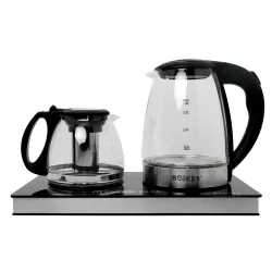 Çaynik Q-9755 elektrik 2-li 1.8L+1.0L Çaynik Q-9755 elektrik 2-li 1.8L+1.0L