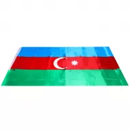 Bayraq (100*200) Azərbaycan (3782) F100200 (ipək)