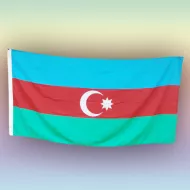 Bayraq (100*200) Azərbaycan (setka)