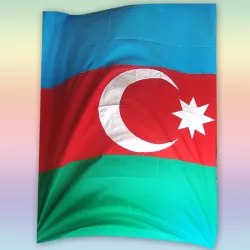 Bayraq (100*150) Azərbaycan (setka)