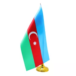 Bayraq (14*28)-A Azərbaycan plastik dirəklə 1428A